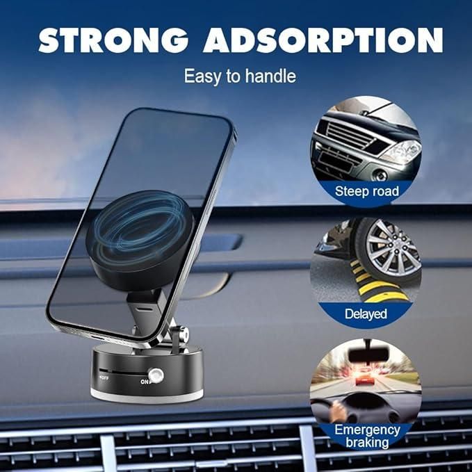 HoldMate (Vacuum Magnetic Suction Phone Holder)